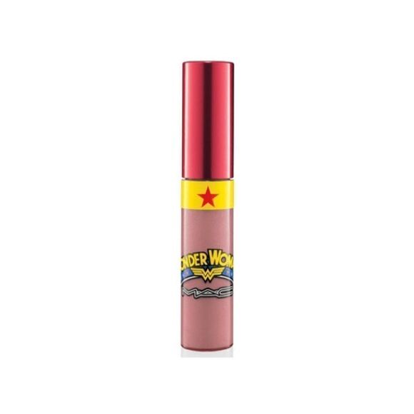 NIB MAC Wonder Woman Lipglass in Emancipation - Picture 1 of 6